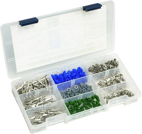 Metri-Pack 280 Series (X12) Male and (X12) Female w/ (24 Blue Sealer) Terminal, Sockets and Pin 10-12 GA in Saudi Arabia