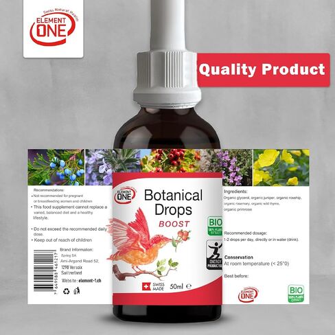 Botanical Drops Boost, Natural Drops, and Immune Support Drops for Women and Men (1PC) in Saudi Arabia