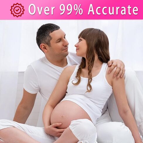 Pregnancy Test Strips Early Home Detection Pregnancy Test Kit Individually Wrapped Pregnancy Strips Clear HCG Test（5 Tests） in Saudi Arabia