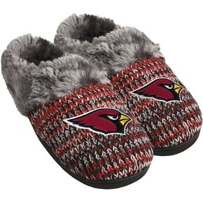 FOCO Womens NFL Team Logo Peak Slide Slippers