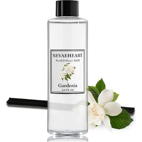 NEVAEHEART Reed Diffuser Refill, Black Cherry Reed Diffuser Oil with Sticks Set, 6.8oz(200ml) Reed Diffuser Oil Refill Home Fragrance for Bedroom, Bathroom Home Decor in Saudi Arabia