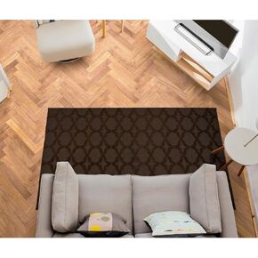 Garland Rug Sparta 3 ft. x 5 ft. Area Rug Mocha