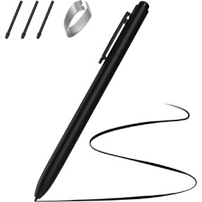 MoKo Remarkable 2 Pen with Eraser, EMR Stylus Pen with 4096 Pressure Levels, Palm Rejection, Tablet Pen with 3 Extra Tips for Remarkable 2&1/Galaxy Tab&Book/BOOX/Wacom/Scribe and Other EMR Devices