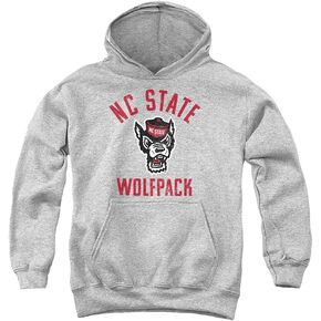 Official Ncsu Wolfpack Logo Youth Kids Boy/Girls Pull-Over Hoodie Sweatshirt