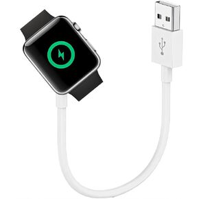 3.3FT Apple Watch Charger Cable - Magnetic Fast Charging Cord Portable Wireless Charge Compatible with iWatch Series Ultra 2/Ultra/9/8/7/6/SE2/SE/5/4/3/2/1