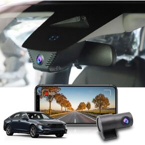 Fitcamx Front 2K+Rear 1080P Dash Cam Suitable for Honda Accord 2023 2024 Hybrid Sport LX EX Touring EX-L (Gen11), OEM Look, Dual HD Video, Loop Recording WiFi, G-Sensor, Easy to Set, 64GB Card