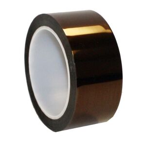 Tapes Master - 1 3/4" x 36 Yds - 1 Mil Kapton Tape – Polyimide High Temperature Tape with Silicone Adhesive - 3" Core - for 3D Printer Surface, Soldering, Insulation and Bonding - No Residue