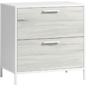Sauder Boulevard Cafe Lateral File, L: 30.24" x W: 18.50" x H: 29.92", Black