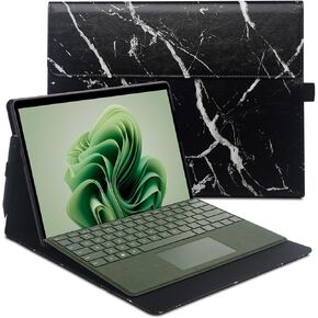 Protective Case for Microsoft Surface Pro 9/10/11th Compatible with Signature Keyboard Cover Ultral Thin & Light Heat Dissipation Design (Black)