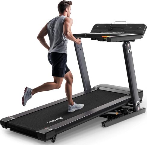 Foldable Treadmill for Home Use, Wide Shock Absorption Deck for Walking or Running, 300 lbs Weight Capacity, Preset Programs, Bluetooth Enable, LED Display |R5 PRO 12% R7 R9 18% Auto Incline in Saudi Arabia