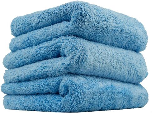 Chemical Guys Happy Ending Ultra Plush Edgeless Microfiber Towel, Red (16" x 16") in Saudi Arabia