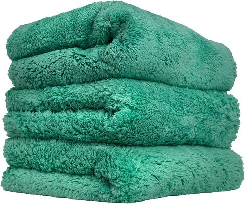 Chemical Guys Happy Ending Ultra Plush Edgeless Microfiber Towel, Red (16" x 16") in Saudi Arabia