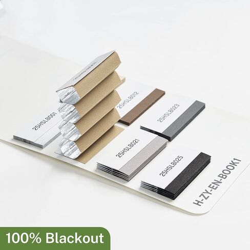 عينات من نسيج الستائر الخلوية من MiLin، 7 عينات ألوان للظل الخلوي اللاسلكي in Kuwait