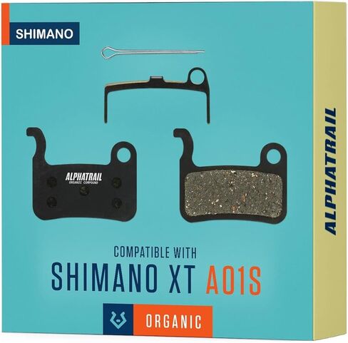 وسادات فرامل قرصية - من أجل وسادة فرامل Shimano A01S I العضوية MTB مع قوة فرامل عالية وأميال 100% لـ Shimano XTR XT SLX LX Saint Hone Alfine MTB in Kuwait