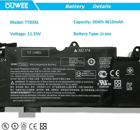 بطارية كمبيوتر محمول L18L3PD1 متوافقة مع سلسلة Lenovo ThinkPad T14S T490S T495S L18M3PD1 L18C3PD1 L18M3PD2 L18C3PD2 02DL013 02DL014 02DL015 5B10W13909 5B10W13910 5B10W13911 11.58V 57Wh 4922 مللي أمبير in Saudi Arabia
