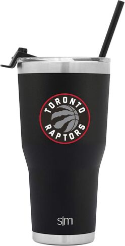 Simple Modern Officially Licensed NBA Tumbler with Flip Lid and Straw Insulated Stainless Steel Cup | Cruiser Collection | 30oz in Saudi Arabia