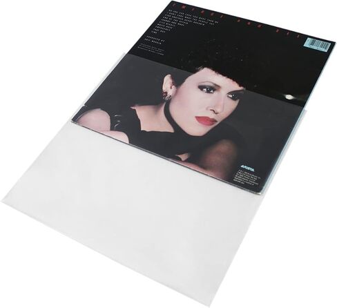 (25) 12" Record Outer Sleeves - Extra Heavy Duty 4 Mil Thick - Soft Polyethylene - 12-3/4" x 12-1/2" - Archival Quality in Saudi Arabia
