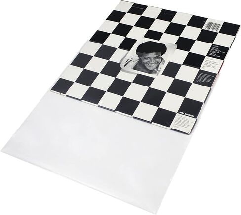 (25) 12" Record Outer Sleeves - Extra Heavy Duty 4 Mil Thick - Soft Polyethylene - 12-3/4" x 12-1/2" - Archival Quality in Saudi Arabia