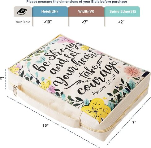 Mr. Pen- Bible Case, Large Bible Cases for Woman, Large Bible Case for Women, Bible Bags for Women, Bible Carrying Case for Women, Bible Holder Case for Women, Large Bible Covers for Women in Saudi Arabia