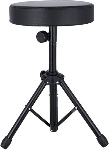 Noeler Universal Drum Throne Stool Metal Professional Drum Seat Sponge Padded for Kids&Adult with Anti-Slip feet in Saudi Arabia