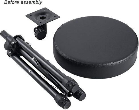 Noeler Universal Drum Throne Stool Metal Professional Drum Seat Sponge Padded for Kids&Adult with Anti-Slip feet in Saudi Arabia