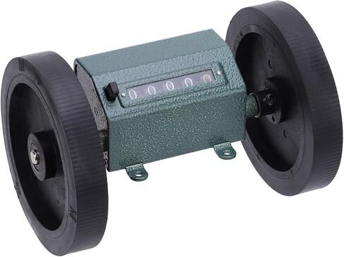 عداد طول نوع الأسطوانة، 0-9999.9 نطاق العد 5 أرقام عداد إلكتروني، لقياس المنسوجات والطباعة والجلود الاصطناعية، إلخ (العداد) in Kuwait