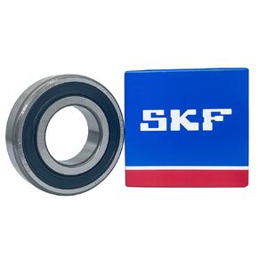 2PACK SKF Bearings 6206-2RSC3 30X62X16mm C3 Clearance Double Rubber Seal Deep Ball Bearings