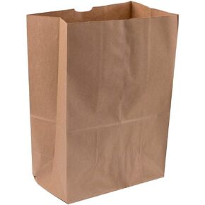 حقيبة بقالة كيس ورقي بني من بيرفكت ستيكس 57 رطل 1/6 in Kuwait