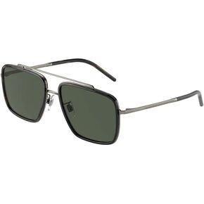 Dolce & Gabbana DG2220 Square Sunglasses for Men + BUNDLE With Designer iWear Eyewear Kit