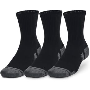 Under Armour Unisex Adult Performance Cotton Mid Socks (3 Pairs)