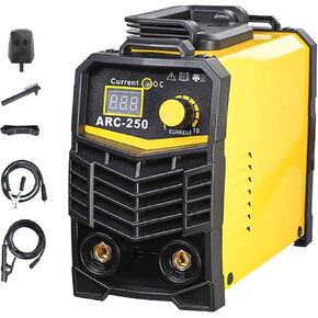 Welder Machine dc Inverter Welder, Portable Welding Machine IGBT Digital Display LCD, 110V Professional Home Welder for DIY Enthusiasts and Small Welding Projects