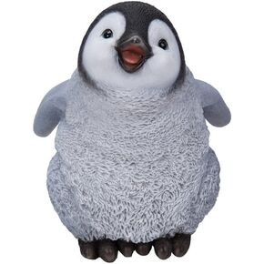 Hi-Line Gift Ltd Laughing Baby Penguin Statue
