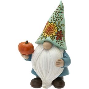 Boston International Fall Autumn Thanksgiving Tabletop Gnome Decoration, 7.5-Inches, Billy Pumpkin in Kuwait