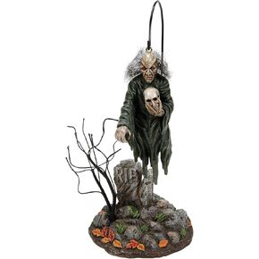 Department 56 Village Collection Accessories Halloween Aerials Elevating Ghoul Figurine, 7.56 Inch, Multicolor