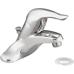 Moen L4625 Chateau One-Handle Low Arc Bathroom Faucet, Chrome