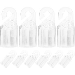 Amosfun 10pcs Vertical Blinds Wand Hook Replacement Curtain Stick Hook Parts Windows Curtain Door Shades Opener Accessory