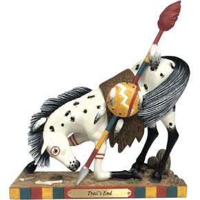 Enesco Painted Ponies Trail's End Horse Figurine, 8 Inch, Multicolor