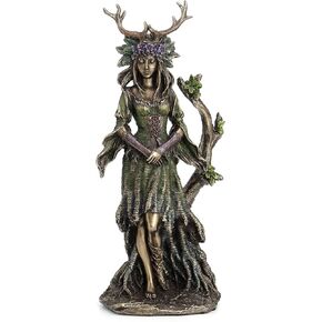 Veronese Design Guardian Goddess of The Trees Bronze Finished Statue
