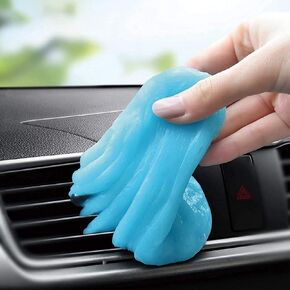 Cleaning Gel for Car Detailing Putty Car Vent Cleaner Goo Cleaning Putty Gel Auto Detailing Tools Car Interior Cleaner Dust Cleaning Mud for Cars Dust Cleaner Slime Keyboard Cleaner Gel (3Pack)