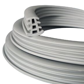 Flexible EPDM Rubber Strip (1/2'' Wide, 20 Ft Long) for Concrete Crack Repair Replacement - Weather Aging Resistance Upgrading Expansion Joint Filler
