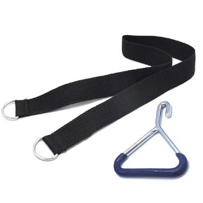 Nylon OB Calf Pulling Strap 30" for Aid in Difficult Births Use with OB Handle Goat Forceps, Cattle Delivery Instruments for Dairy Farm