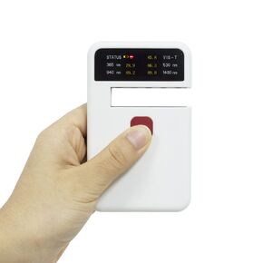 Transmittance Meter TH-220,Window Tint Meter, Measuring Transmittance of VLT(360-780nm),UV 365nm, VL 530nm,IR 940nm,IR 1400nm,Suitable for Car Solar Film,Glass