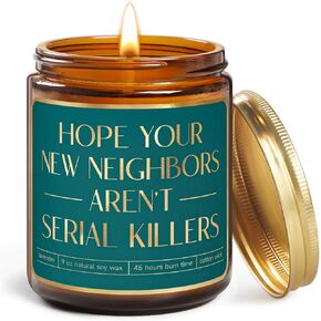House Warming Gifts New Home,Housewarming Gift,Housewarming Gifts for New House,New Home Gifts for Homeowner,Funny Housewarming Candle for Neighbor,Couple,Friend,Sister,Women,Men