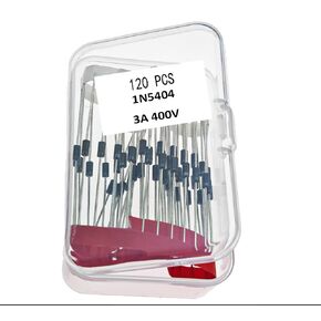 1N5404, 3A 1N5404, 3A 400V 1N5404, Diode 1N5404, 3A 1N5404 Diode, Silicon Rectifier Direct Insertion Diode 3A 400V Plug-in Diode (120 Pcs) in Saudi Arabia