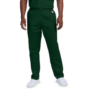 Landau Scrub Zone Unisex Relaxed Fit No-Pocket Scrub Pants LB411 Hunter M