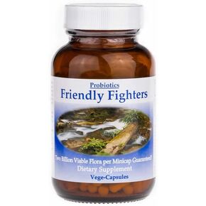 Friendly Fighters Pro® Probiotic | 1 Month Supply | Men, Women, and Children | Digestive and Immune Health | Micro-Encapsulated for Guaranteed Delivery to The Intestines