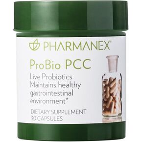 Nu Skin ProBio PCC - Probiotic Supplement | Supplement for Gut Health and Immune Support | Probiotic Digestive Supplement | Daily Dietary Supplement Capsule | 2 Billion CFU per Capsule