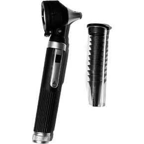 Zaxxan- Pocket Pro Otoscope with Both Adult and Pediatric Disposable Specula Tips and Protective Hard Plastic Case, Black in Saudi Arabia