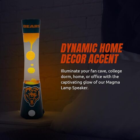 Sporticulture 2-in-1 NFL Team Magma Lamp with Built-in Bluetooth Speaker - 16.5" NFL Team Magma Lamp with Standard Outlet Connection and 30-Watt Bulb (Included) – Tennessee Titans in Saudi Arabia