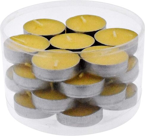 Mandala Crafts Tibetan Tealight Vanaspati Ghee Butter Lamp Candle Set for Meditation, Ceremonies, Rituals, Altars, Diwali; 28 Pack in Saudi Arabia